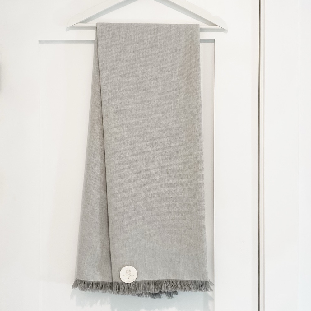 Liquidation Sale: BNWT Made in Canada: Bouton Jaune | Gray Nursery Blanket
